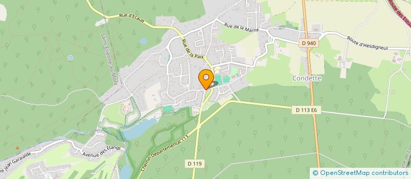 localisation de l'entreprise MONSIEUR KEVIN ROYER  CONDETTE