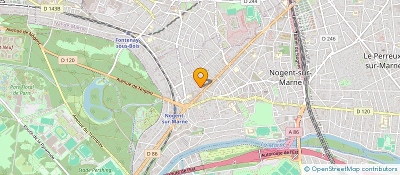 localisation de l'entreprise MONSIEUR KEVIN ROZALSKI  NOGENT-SUR-MARNE