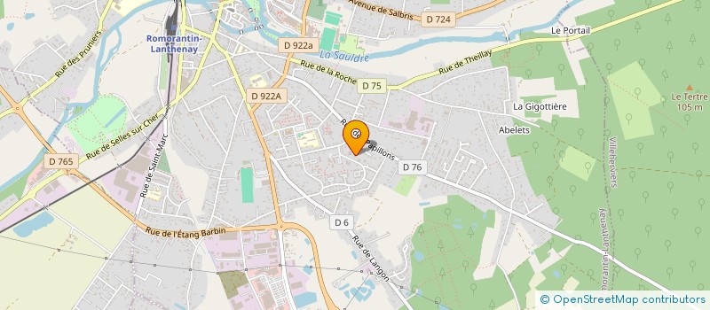 localisation de l'entreprise MONSIEUR KEVIN RUBIO  ROMORANTIN-LANTHENAY