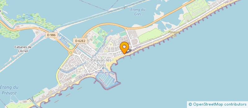 localisation de l'entreprise MONSIEUR KEVIN RUER  LANSARGUES