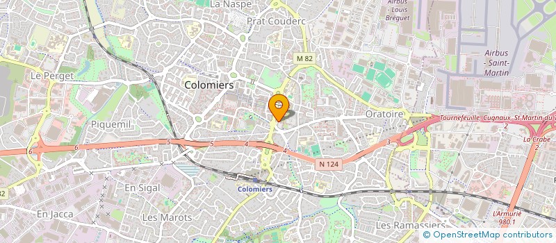 localisation de l'entreprise MONSIEUR KEVIN RUIZ à COLOMIERS