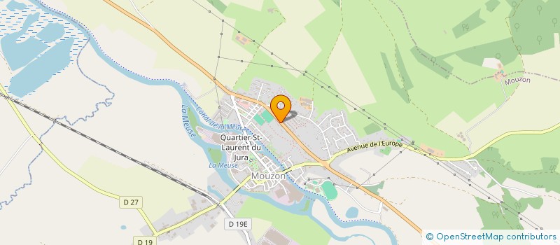 localisation de l'entreprise MONSIEUR KEVIN RUIZ  MOUZON