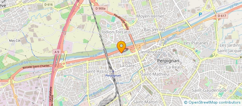 localisation de l'entreprise MONSIEUR KEVIN RULLIER  PERPIGNAN