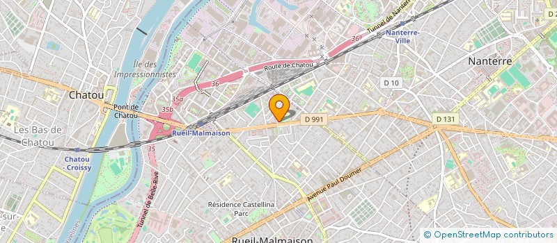 localisation de l'entreprise MONSIEUR KEVIN SABOU  RUEIL-MALMAISON