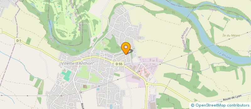 localisation de l'entreprise MONSIEUR KEVIN SALAS  VILLETTE-D'ANTHON