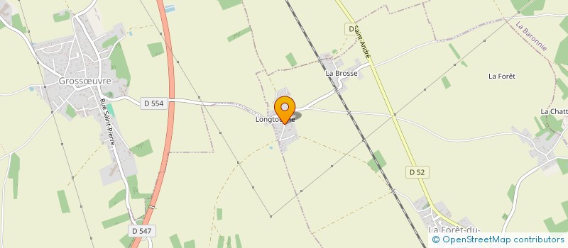 localisation de l'entreprise MONSIEUR KEVIN SALLE  LA FORET-DU-PARC