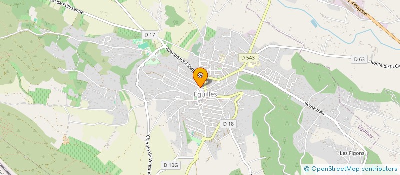 localisation de l'entreprise MONSIEUR KEVIN SAN-NAZARIO  EGUILLES