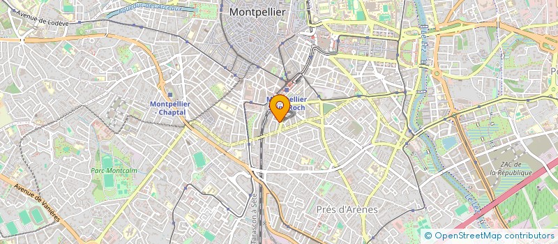 localisation de l'entreprise MONSIEUR KEVIN SANCHEZ à MONTPELLIER
