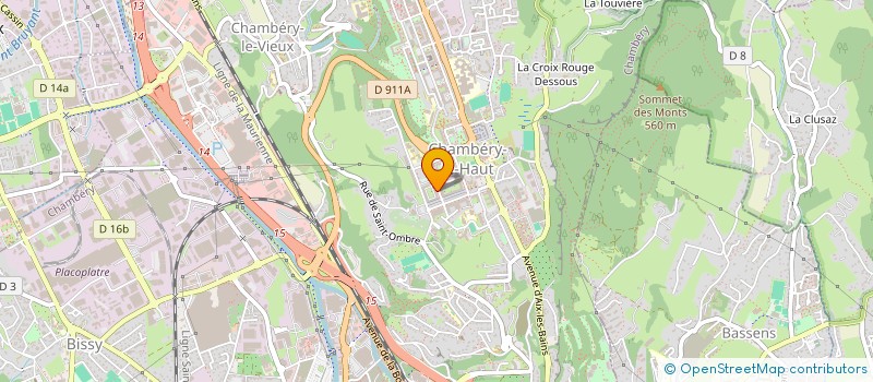 localisation de l'entreprise MONSIEUR KEVIN SAOULA  CHAMBERY