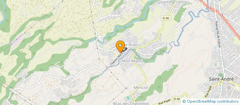 localisation de l'entreprise MONSIEUR KEVIN SAUTRON  SAINTE-SUZANNE