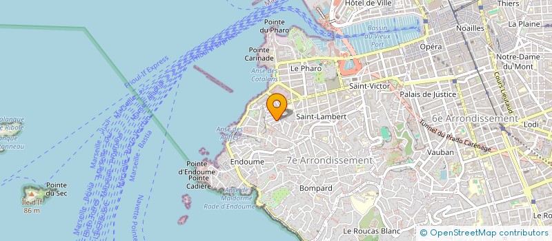 localisation de l'entreprise MONSIEUR KEVIN SCANNAPIECO  MARSEILLE