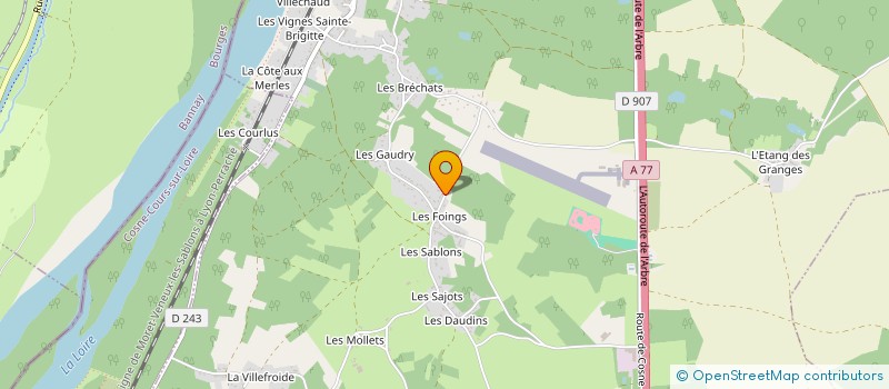 localisation de l'entreprise MONSIEUR KEVIN SCHWAB à COSNE-COURS-SUR-LOIRE