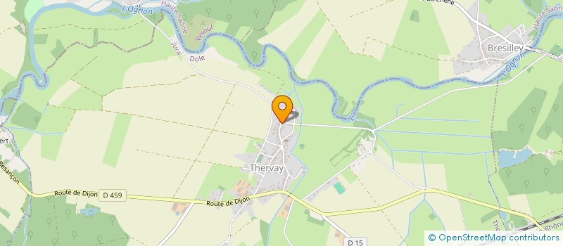 localisation de l'entreprise MONSIEUR KEVIN SEGOND  THERVAY