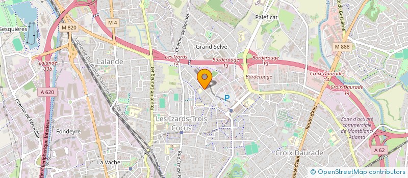 localisation de l'entreprise MONSIEUR KEVIN SEGUY  TOULOUSE
