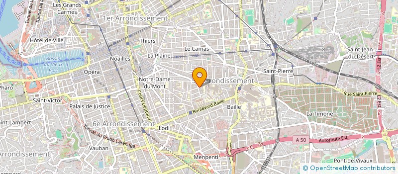 localisation de l'entreprise MONSIEUR KEVIN SEILER à MARSEILLE