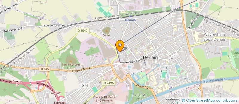localisation de l'entreprise MONSIEUR KEVIN SELOSSE à DENAIN