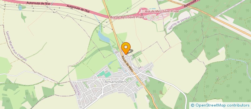 localisation de l'entreprise MONSIEUR KEVIN SENDZIK  AMANVILLERS