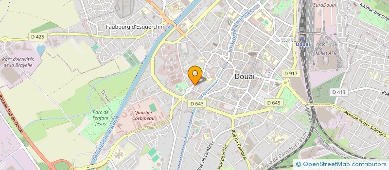 localisation de l'entreprise MONSIEUR KEVIN SENDZYNSKA  DOUAI