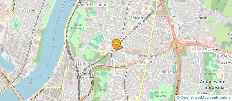 localisation de l'entreprise MONSIEUR KEVIN SENVARDAR  SAINT-SULPICE-ET-CAMEYRAC