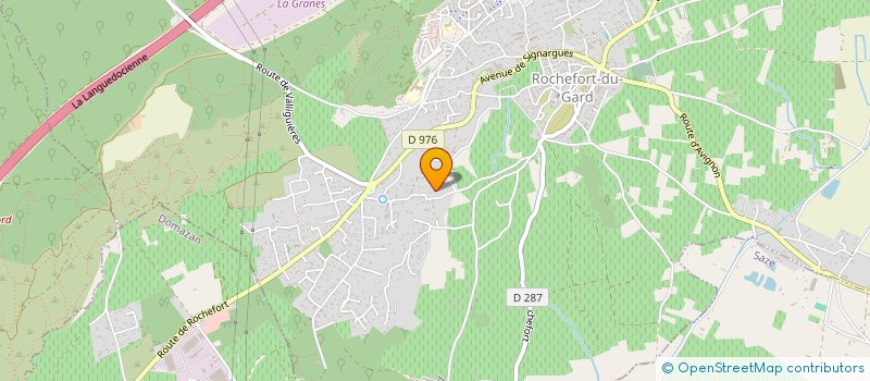 localisation de l'entreprise MONSIEUR KEVIN SERET  ROCHEFORT-DU-GARD