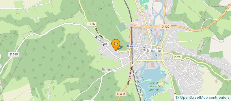 localisation de l'entreprise MONSIEUR KEVIN SERFATI  BRIONNE