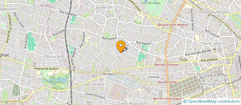 localisation de l'entreprise MONSIEUR KEVIN SERPAGGI à BORDEAUX