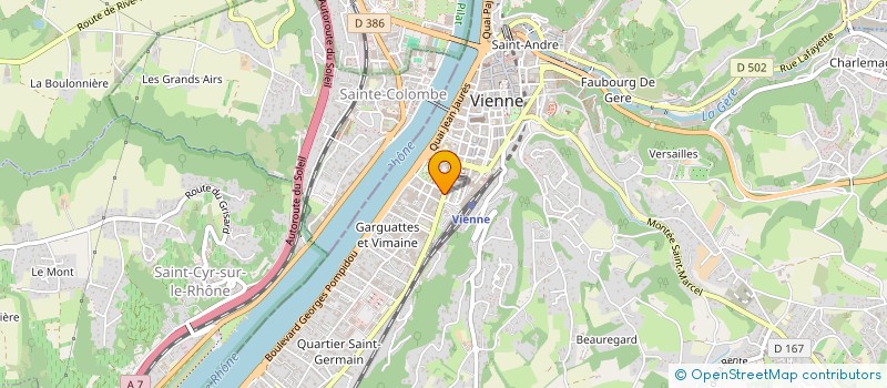 localisation de l'entreprise MONSIEUR KEVIN SERRURIER à VIENNE