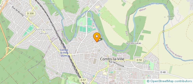 localisation de l'entreprise MONSIEUR KEVIN SERVANT  COMBS-LA-VILLE