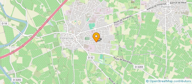 localisation de l'entreprise MONSIEUR KEVIN SEYMOUR  FLORENSAC