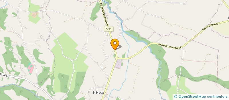 localisation de l'entreprise MONSIEUR KEVIN SHAFI  ARTHEZ-DE-BEARN