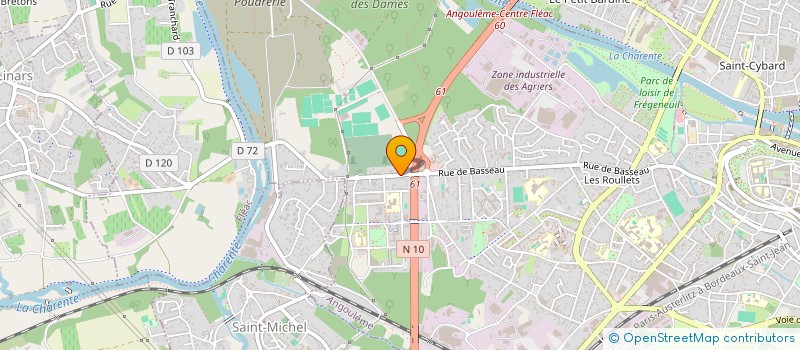 localisation de l'entreprise MONSIEUR KEVIN SICHERE à ANGOULEME
