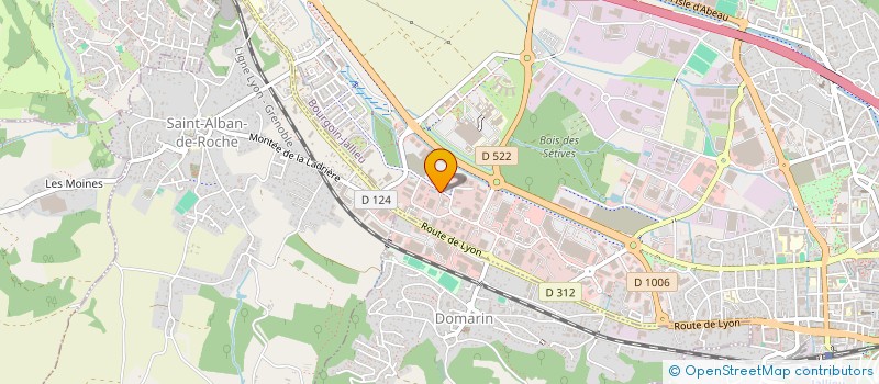 localisation de l'entreprise MONSIEUR KEVIN SORRO  BOURGOIN-JALLIEU