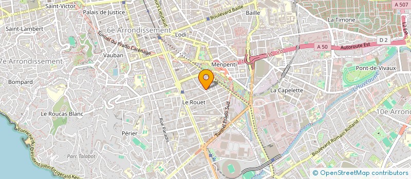 localisation de l'entreprise MONSIEUR KEVIN SOULE  MARSEILLE