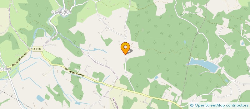 localisation de l'entreprise MONSIEUR KEVIN SOULIER  GAVAUDUN