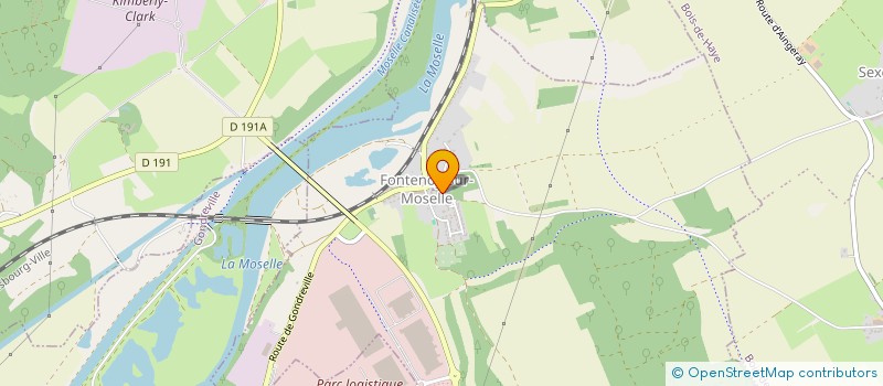 localisation de l'entreprise MONSIEUR KEVIN SOURDIN  FONTENOY-SUR-MOSELLE