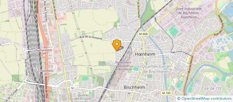 localisation de l'entreprise MONSIEUR KEVIN SPEGT  HNHEIM