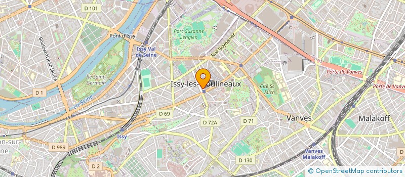 localisation de l'entreprise MONSIEUR KEVIN SPENCER à ISSY-LES-MOULINEAUX