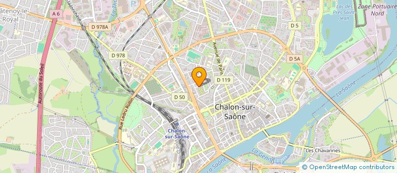 localisation de l'entreprise MONSIEUR KEVIN STACCHETTI  CHALON-SUR-SAONE