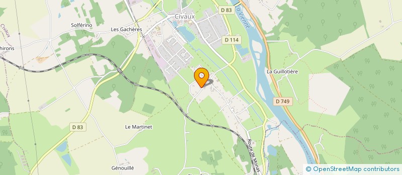 localisation de l'entreprise MONSIEUR KEVIN STACHOWSKI  CIVAUX