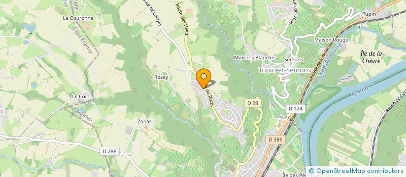 localisation de l'entreprise MONSIEUR KEVIN STASZEWSKI  CONDRIEU