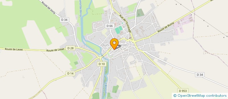 localisation de l'entreprise MONSIEUR KEVIN STEINBACH  DUN-SUR-AURON