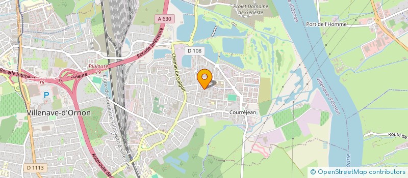 localisation de l'entreprise MONSIEUR KEVIN STEINDORF  VILLENAVE-D'ORNON