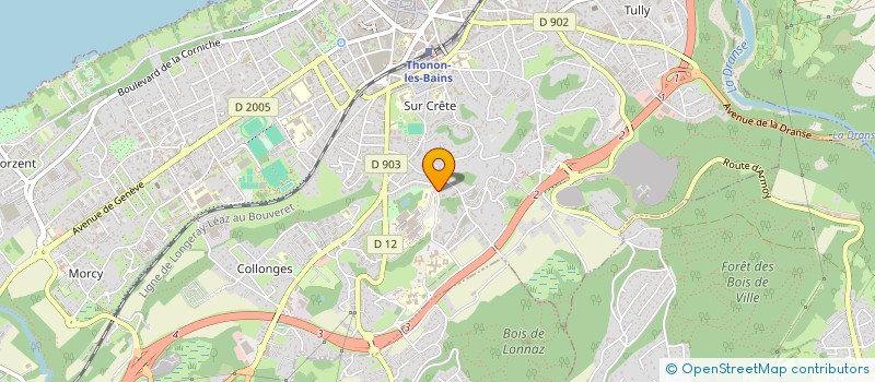 localisation de l'entreprise MONSIEUR KEVIN STEMPFEL à THONON-LES-BAINS