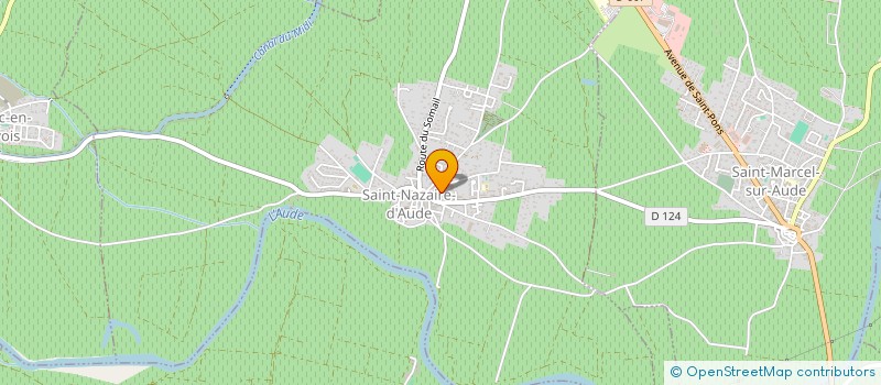 localisation de l'entreprise MONSIEUR KEVIN STEVENIN-GUERS  SAINT-NAZAIRE-D'AUDE