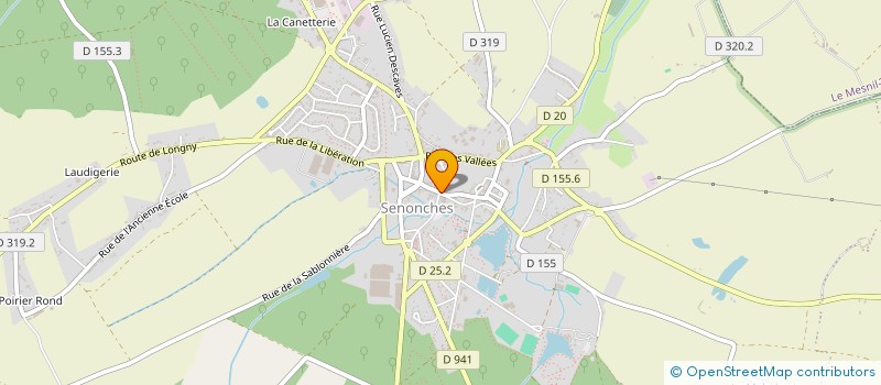 localisation de l'entreprise MONSIEUR KEVIN STOJANOVIC à SENONCHES