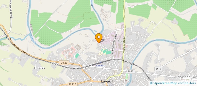 localisation de l'entreprise MONSIEUR KEVIN TAILHADES  LAVAUR