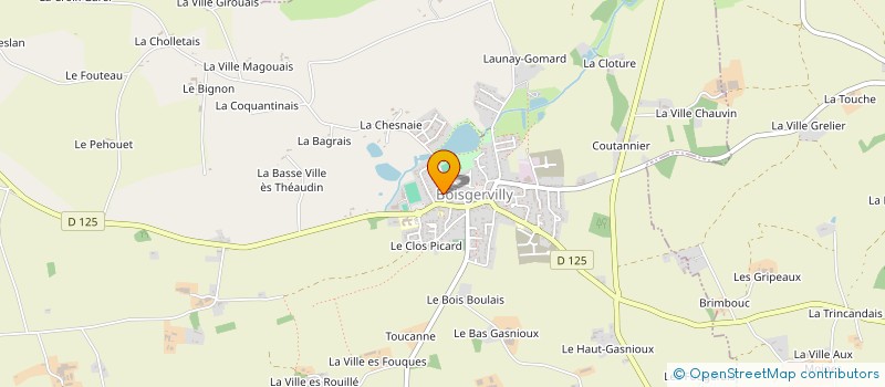 localisation de l'entreprise MONSIEUR KEVIN TAQUOY  BOISGERVILLY