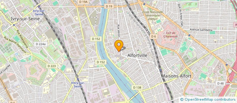 localisation de l'entreprise MONSIEUR KEVIN TARLAYAN à ALFORTVILLE