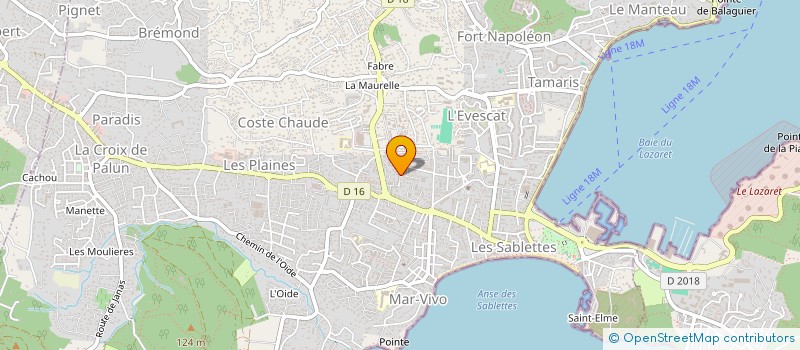 localisation de l'entreprise MONSIEUR KEVIN TASSAN à LA SEYNE-SUR-MER