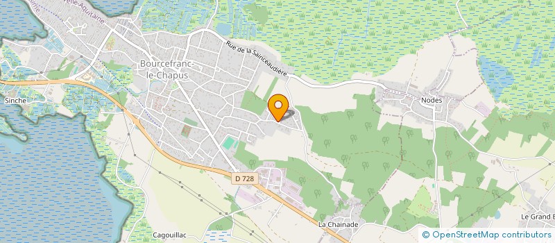 localisation de l'entreprise MONSIEUR KEVIN TATI  BOURCEFRANC-LE-CHAPUS